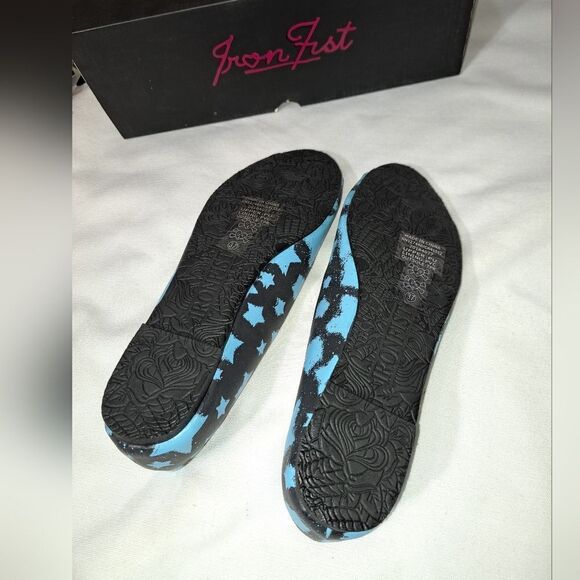 NIB Iron Fist Rayplay Peep Toe Flat - Picture 11 of 12